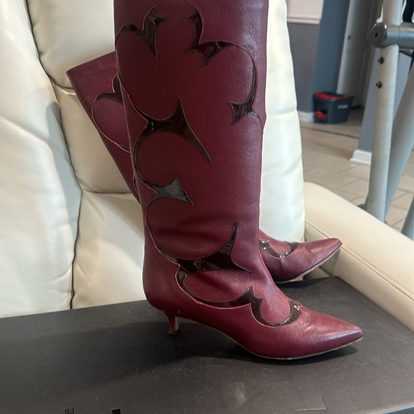 Tibi tall leather boots size 39 1/2 - Picture 2 of 6